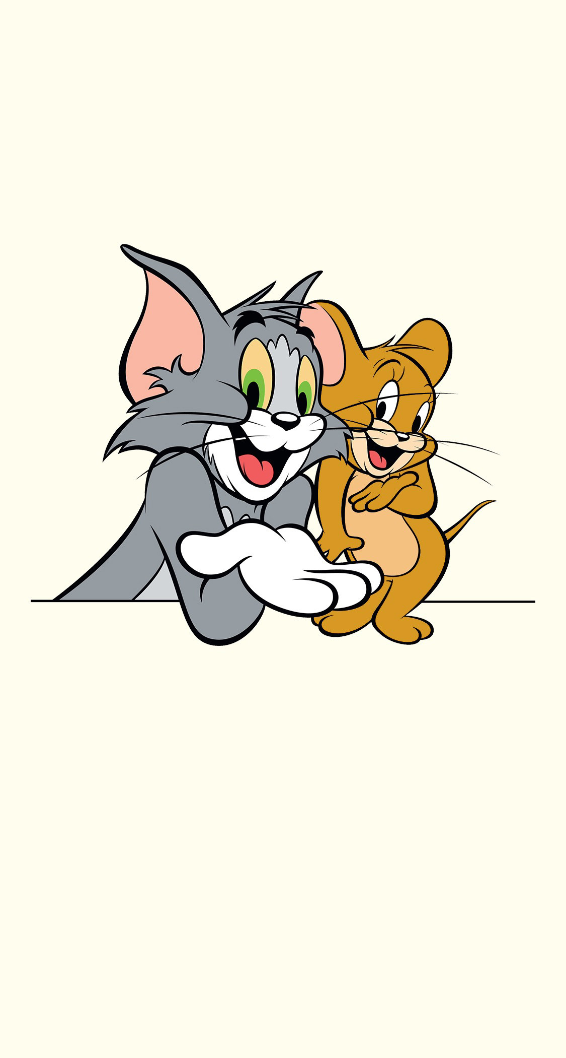 iPhone 壁纸 猫和老鼠 Tom Jerry 汤姆 杰瑞… - 堆糖，美图壁纸兴趣社区